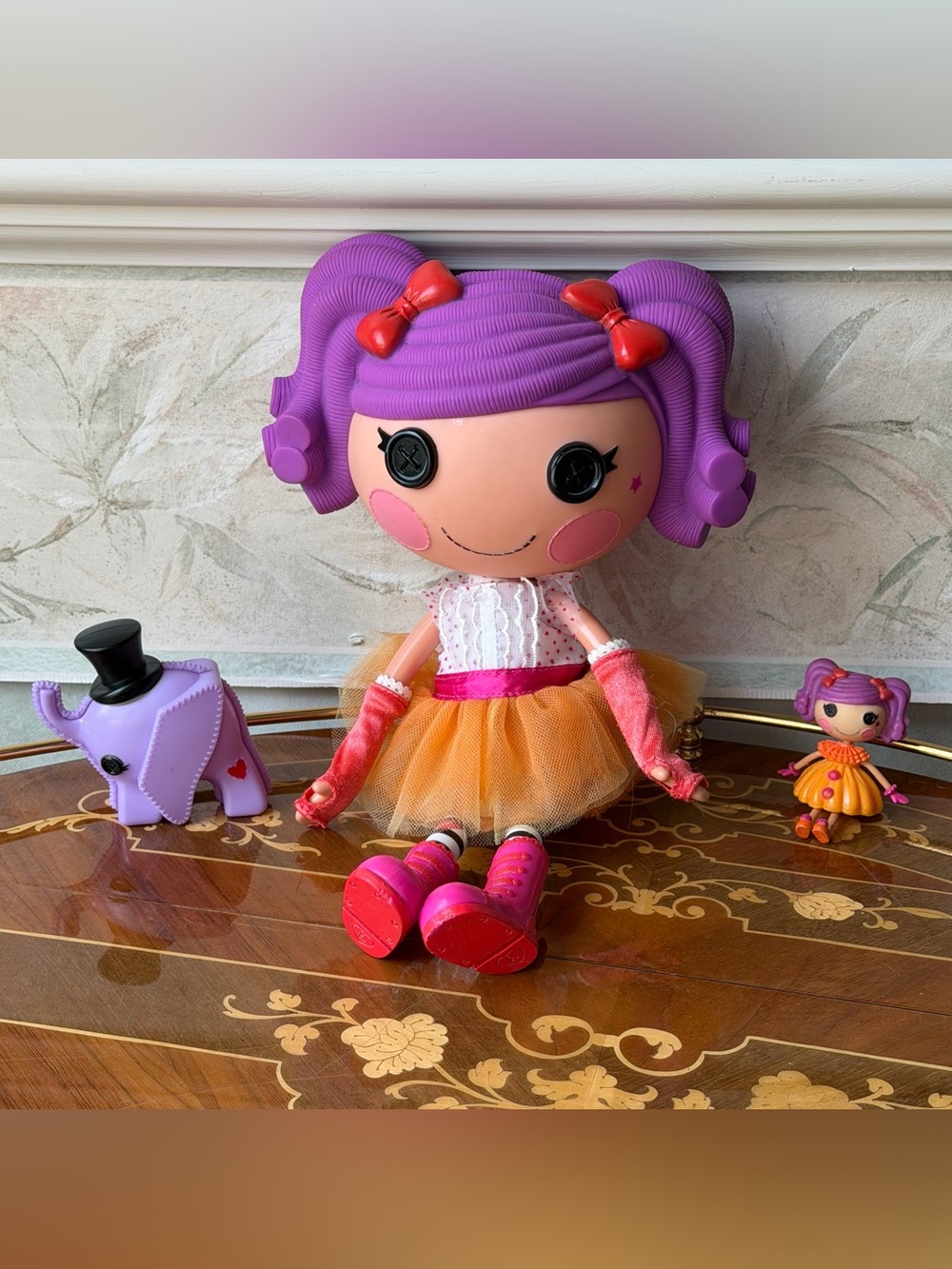 Lalaloopsy Doll Peanut Big Top Full Size 12 & Pet
Elephant 2009 Bundle with Mini